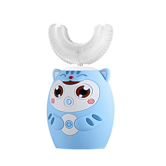 Cepillo de Dientes Eléctrico Infantil Ultrasónico 360° con Patrón Cartoon - Image 8