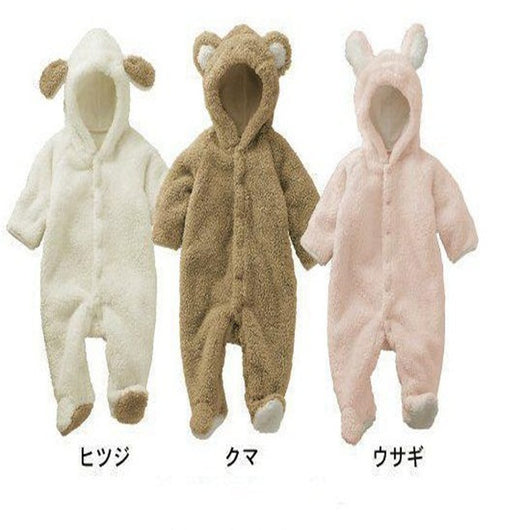 Pijama Enterizo de Osito Acolchado para Bebé - Otoño e Invierno - Image 13