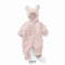 Pijama Enterizo de Osito Acolchado para Bebé - Otoño e Invierno