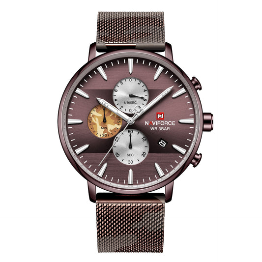 Reloj Deportivo Hombre Malla Camuflaje - Cuarzo Resistente al Agua - Image 2