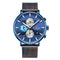 Reloj Deportivo Hombre Malla Camuflaje - Cuarzo Resistente al Agua