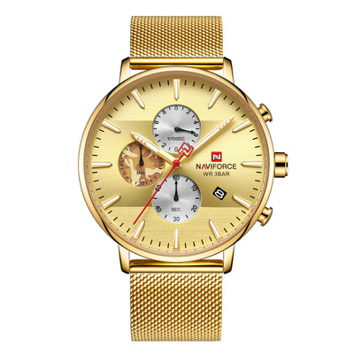 Reloj Deportivo Hombre Malla Camuflaje - Cuarzo Resistente al Agua - Image 4