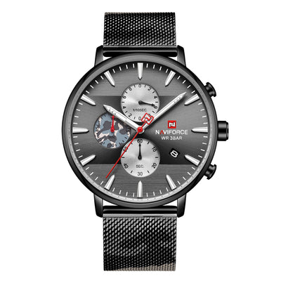 Reloj Deportivo Hombre Malla Camuflaje - Cuarzo Resistente al Agua - Image 3
