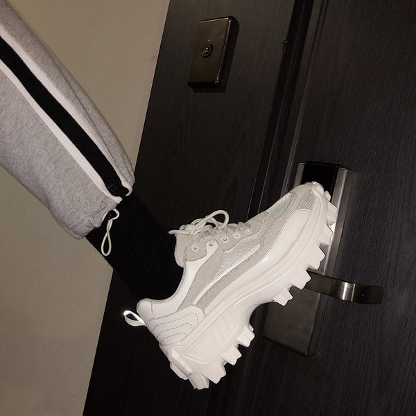 Zapatillas Deportivas con Plataforma Elevadora - Estilo Casual Retro