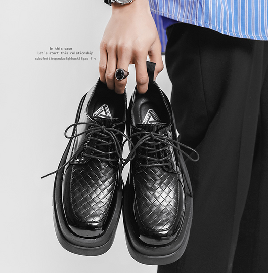 Zapatos de Cuero Japoneses para Hombre - Estilo Retro Verano con Aumenta Altura - Image 6