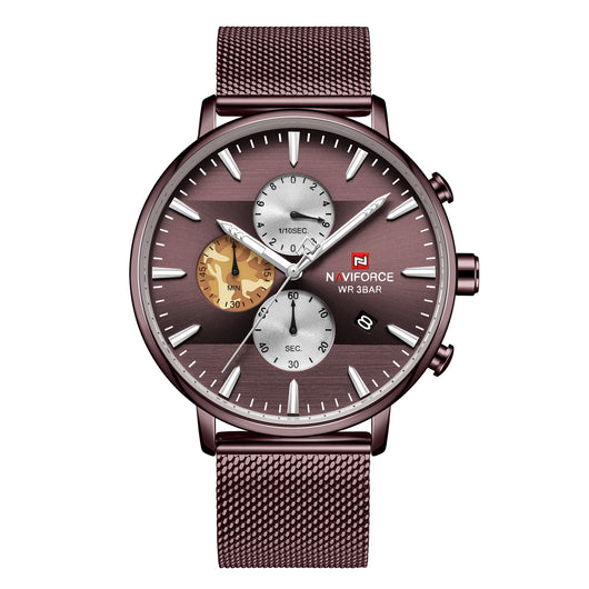 Reloj Deportivo Hombre Malla Camuflaje - Cuarzo Resistente al Agua - Image 5