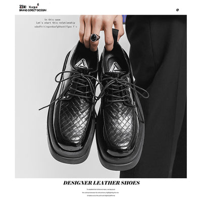 Zapatos de Cuero Japoneses para Hombre - Estilo Retro Verano con Aumenta Altura - Image 5