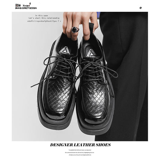 Zapatos de Cuero Japoneses para Hombre - Estilo Retro Verano con Aumenta Altura - Image 5