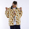 Men's Casual High-Neck Jacket with English Alphabet Pattern