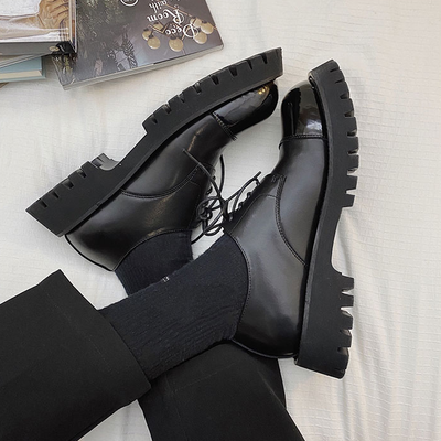 Zapatos de Cuero para Hombre Punta Redonda Estilo Británico Ejecutivo - Image 7