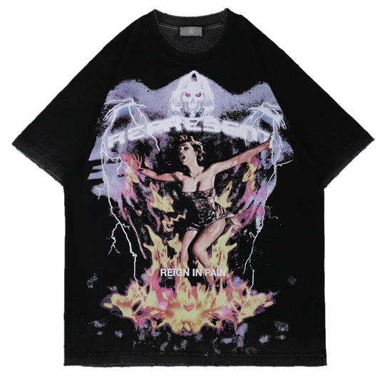 Playera Hip Hop Personalizada de Manga Corta
