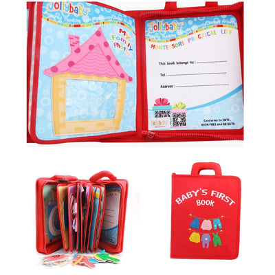 Libro de Tela Interactivo para Bebés - Juguete Educativo Digital - Image 3