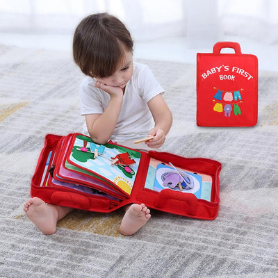 Libro de Tela Interactivo para Bebés - Juguete Educativo Digital - Image 2