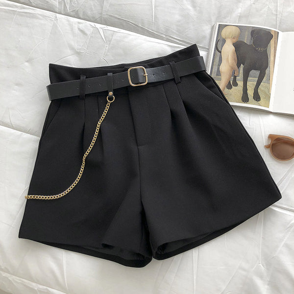 Traje Infantil Pantalón Ancho Retro Cintura Alta con Cadena - Image 5