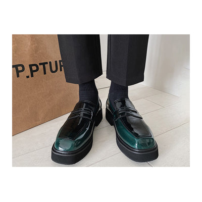 Zapatos Casuales para Hombre con Suela Gruesa - Estilo Coreano Transpirable - Image 9