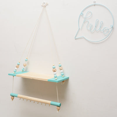 Estante Flotante Minimalista con Tablero Superior y Soporte de Pared - Image 4