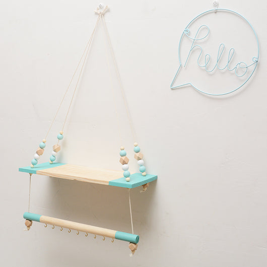 Estante Flotante Minimalista con Tablero Superior y Soporte de Pared - Image 4