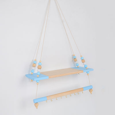 Estante Flotante Minimalista con Tablero Superior y Soporte de Pared - Image 5