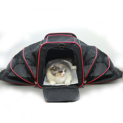 Mochila Transportadora para Gatos - Bolsa Portátil Respirable con Aislamiento Térmico - Image 4