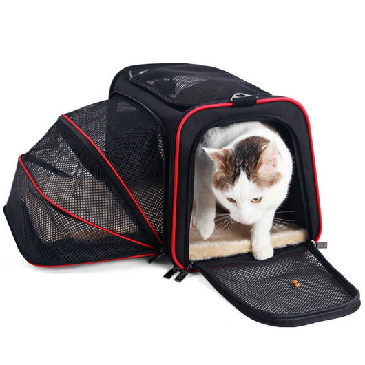 Mochila Transportadora para Gatos - Bolsa Portátil Respirable con Aislamiento Térmico - Image 5
