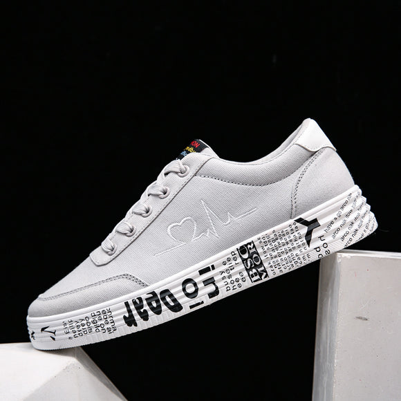 Zapatos de Lona con Cordones