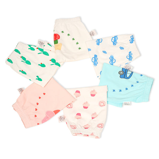 Pantalones de Algodón Cintura Ajustable para Bebé Niño y Niña