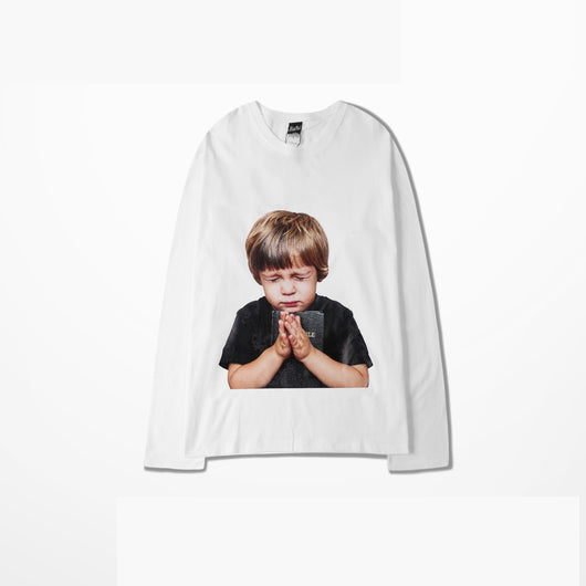 Camiseta Retro Otoño Unisex Cuello Redondo Manga Larga Oversize - Image 3