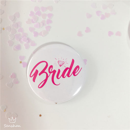Distintivo Rose Gold para Novia, Correa de Etiqueta Nupcial - Image 4