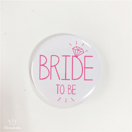 Distintivo Rose Gold para Novia, Correa de Etiqueta Nupcial - Image 2