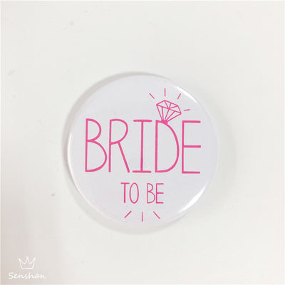 Distintivo Rose Gold para Novia, Correa de Etiqueta Nupcial - Image 2