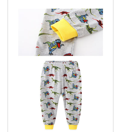 Pijama Infantil Dinosaurio de Algodón - Manga Larga Otoño - Image 11