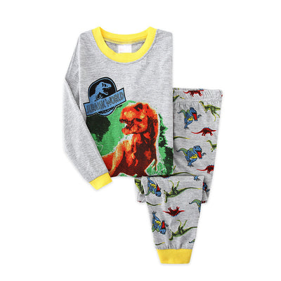 Pijama Infantil Dinosaurio de Algodón - Manga Larga Otoño