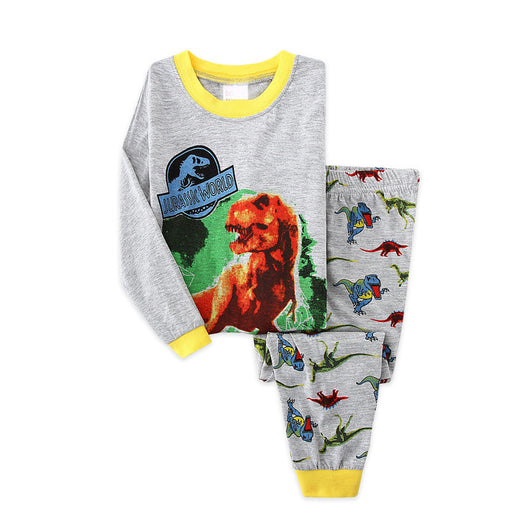 Pijama Infantil Dinosaurio de Algodón - Manga Larga Otoño