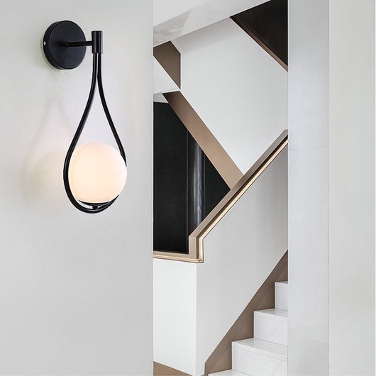 Lámpara LED de Pared Nórdica para Dormitorio - Diseño Dorado Elegante - Image 11
