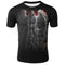 Playera con Impresión 3D Calavera Humeante