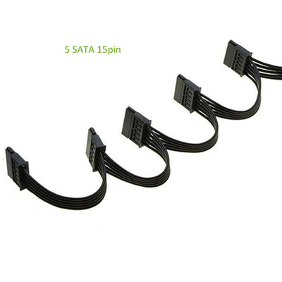 Divisor de Alimentación IDE Molex a 5 SATA - Adaptador 4 Pines - Image 10