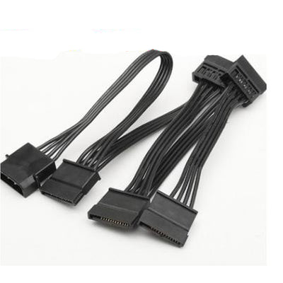 Divisor de Alimentación IDE Molex a 5 SATA - Adaptador 4 Pines