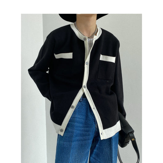 Suéter Minimalista Francés para Hombre - Estilo Sofisticado y Versátil - Image 8