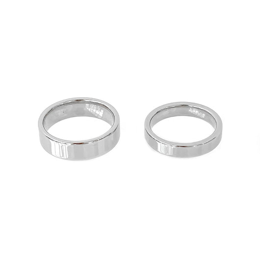 Anillo Sencillo de Acero de Titanio Estilo Minimalista - Image 6