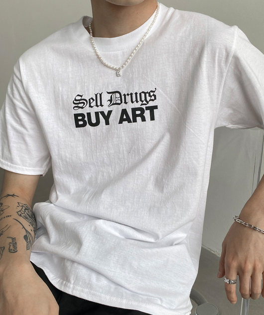 Camiseta Personalizada de Algodón con Estampado de Letras para Hombre y Mujer - Image 8