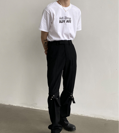 Camiseta Personalizada de Algodón con Estampado de Letras para Hombre y Mujer - Image 10