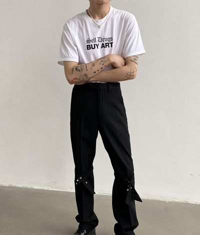 Camiseta Personalizada de Algodón con Estampado de Letras para Hombre y Mujer - Image 11