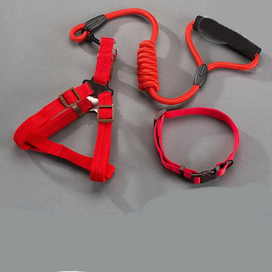 Arnés de Pecho para Perros Grandes Resistente en Mezclilla - Image 2