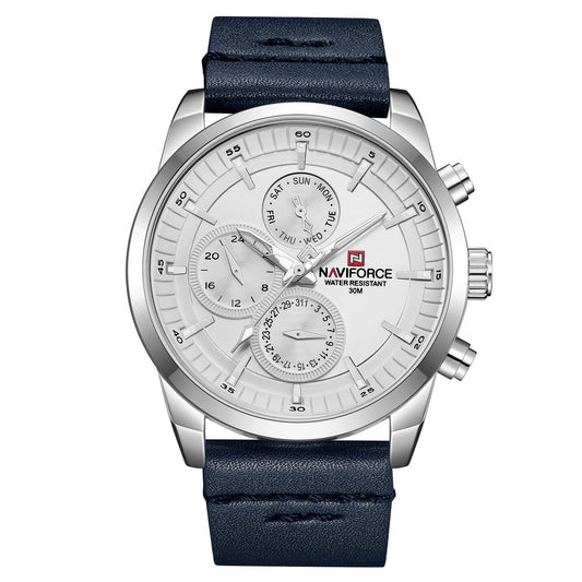 Reloj de Cuarzo Resistente al Agua para Hombre - Estilo Casual