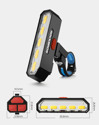 Luz Trasera Inteligente para Bicicleta con Control Remoto Inalámbrico y Señales de Giro - Image 12