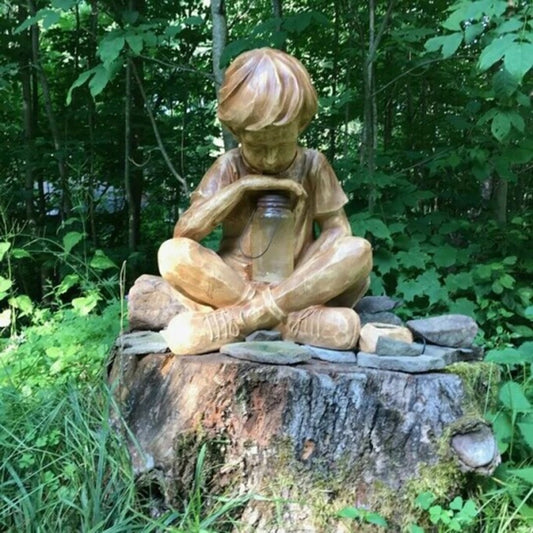 El Niño en el Jardín