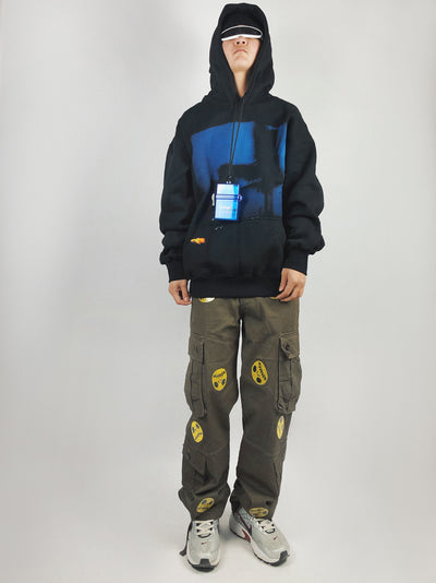 Sudadera Hip-Hop con Capucha y Forro Polar - Estampado Phantom Night View - Image 7