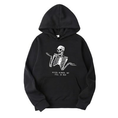 Playera Casual Hombre Estampado Calavera - Diseño Urbano Divertido - Image 9