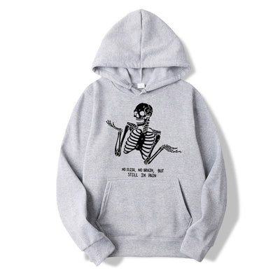 Playera Casual Hombre Estampado Calavera - Diseño Urbano Divertido - Image 8