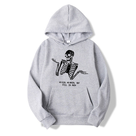 Playera Casual Hombre Estampado Calavera - Diseño Urbano Divertido - Image 8